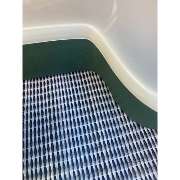 Le Gourmet Chef Palm Tree Servette 9 Section Covered Lid Snack Server Party Tray - Picture 3 of 11